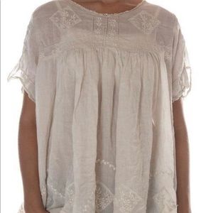 Magnolia Pearl embroidered Savannah blouse